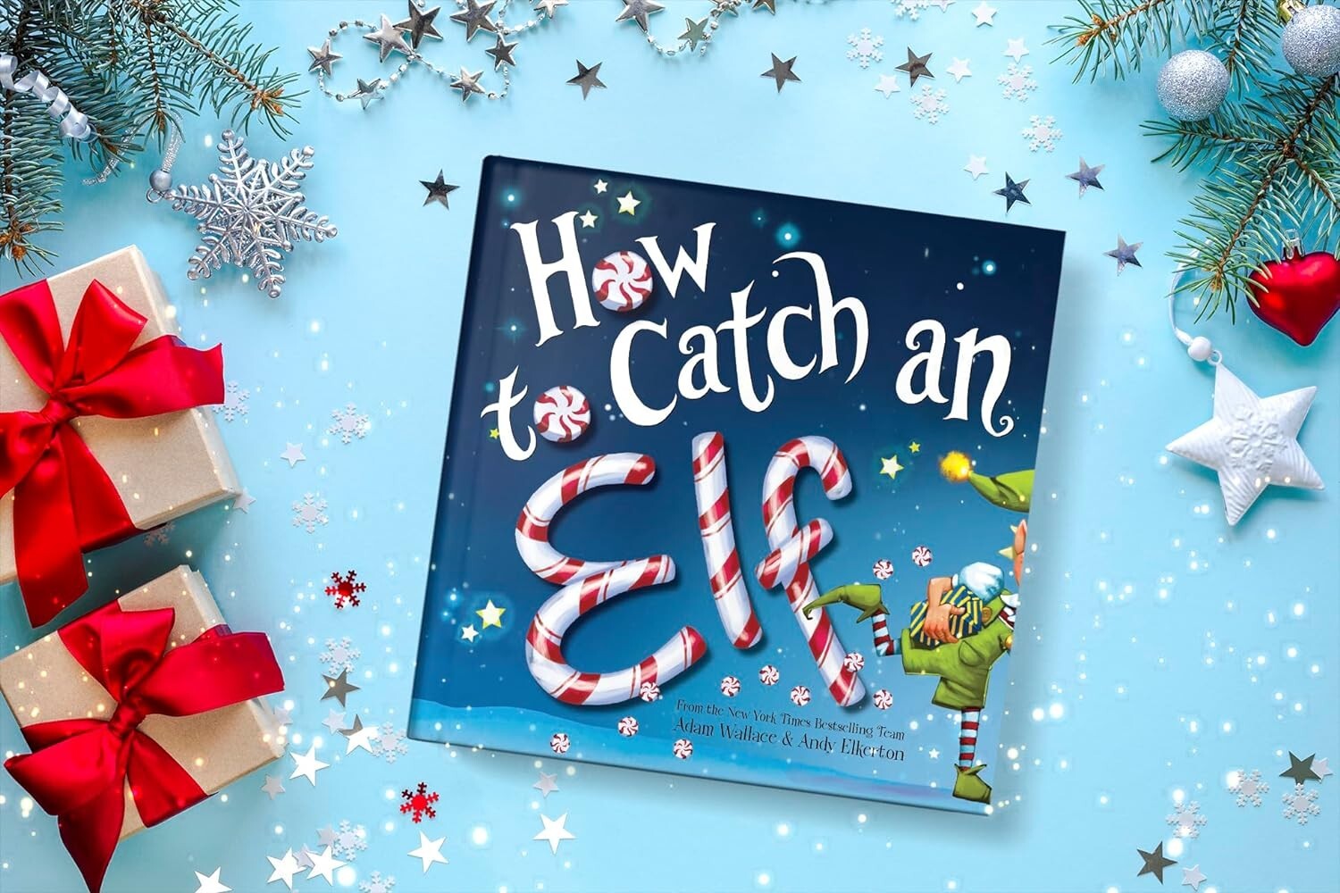 How to Catch Ser: How to Catch an Elf by Adam Wallace (2016 Hardcover) Very Good
