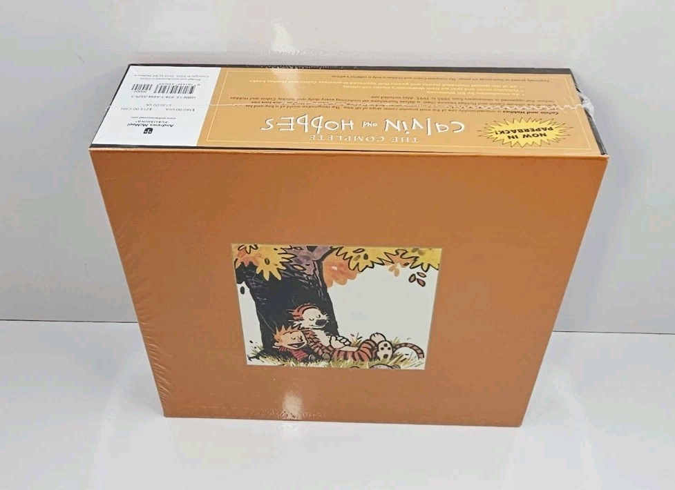 The Complete Calvin and Hobbes • 4 Book Box Set -Paperback NEW SEALED MSRP $160