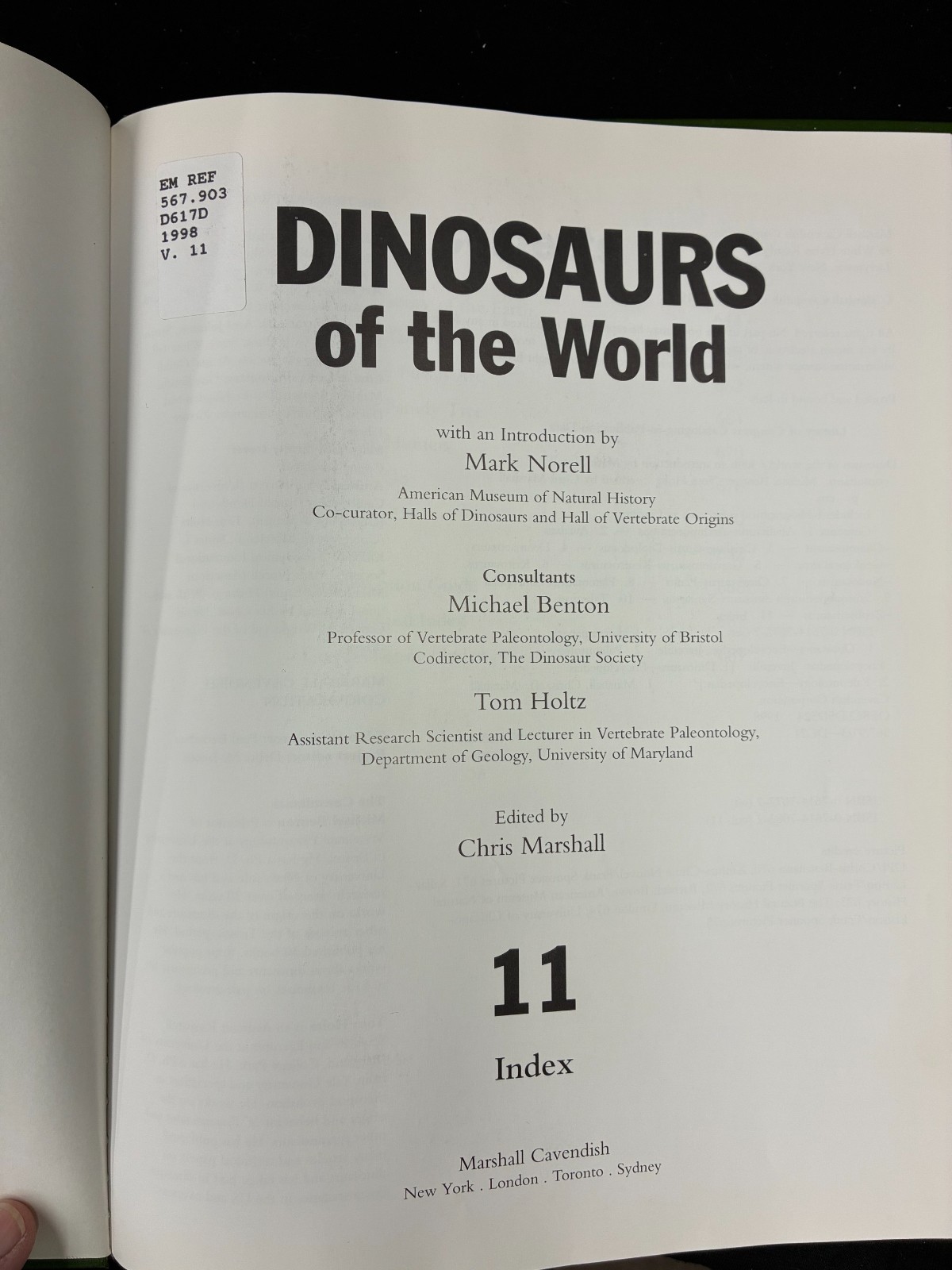 Dinosaurs of the World – 1 thru 11 1991 mn5622