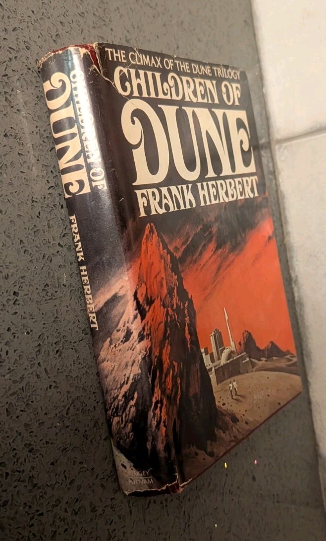 Frank Herbert – Children of Dune 1976 Book Club HC/DJ Vintage **SEE PHOTOS**