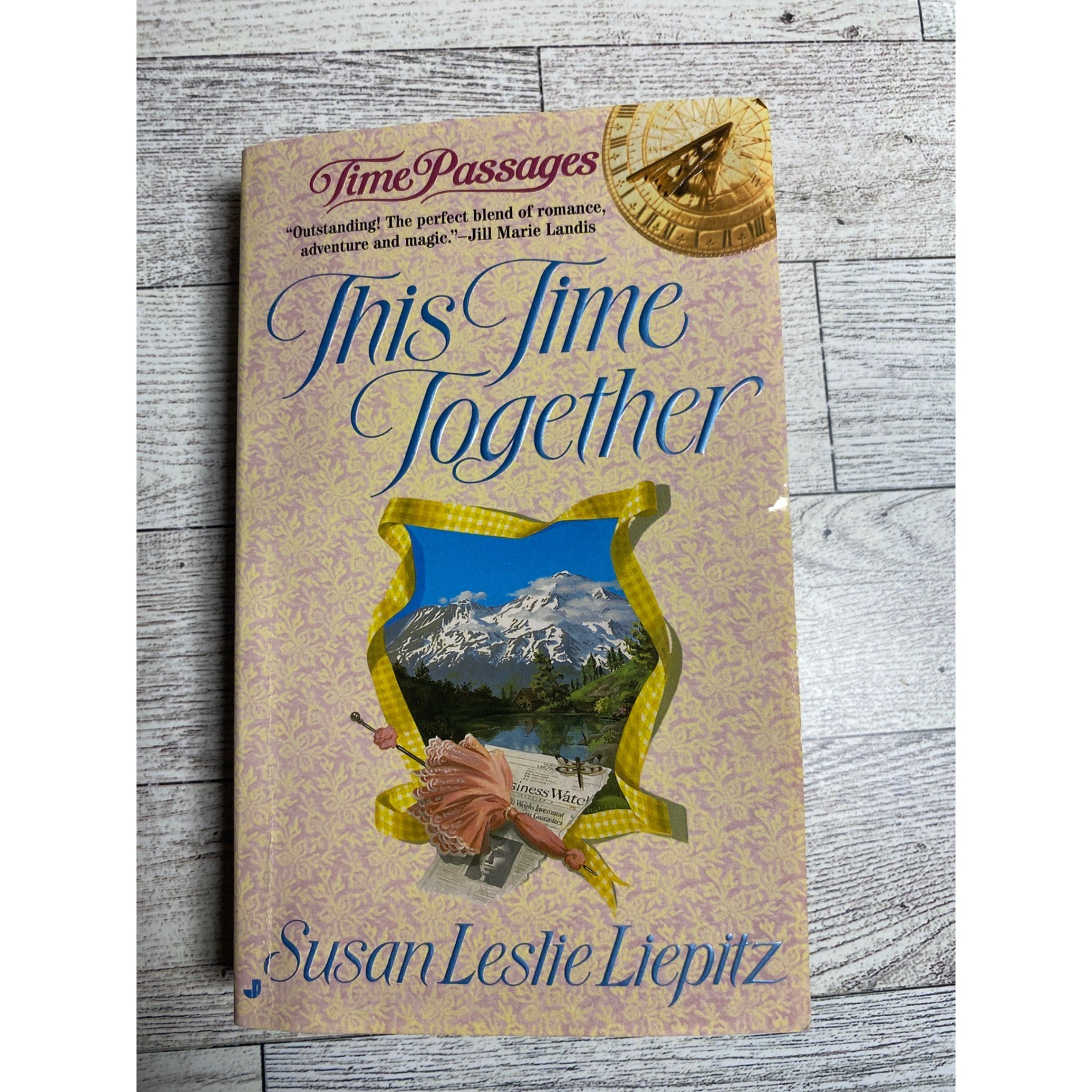 This Time Together Susan Leslie Liepitz Time Travel Historical Romance Paperback
