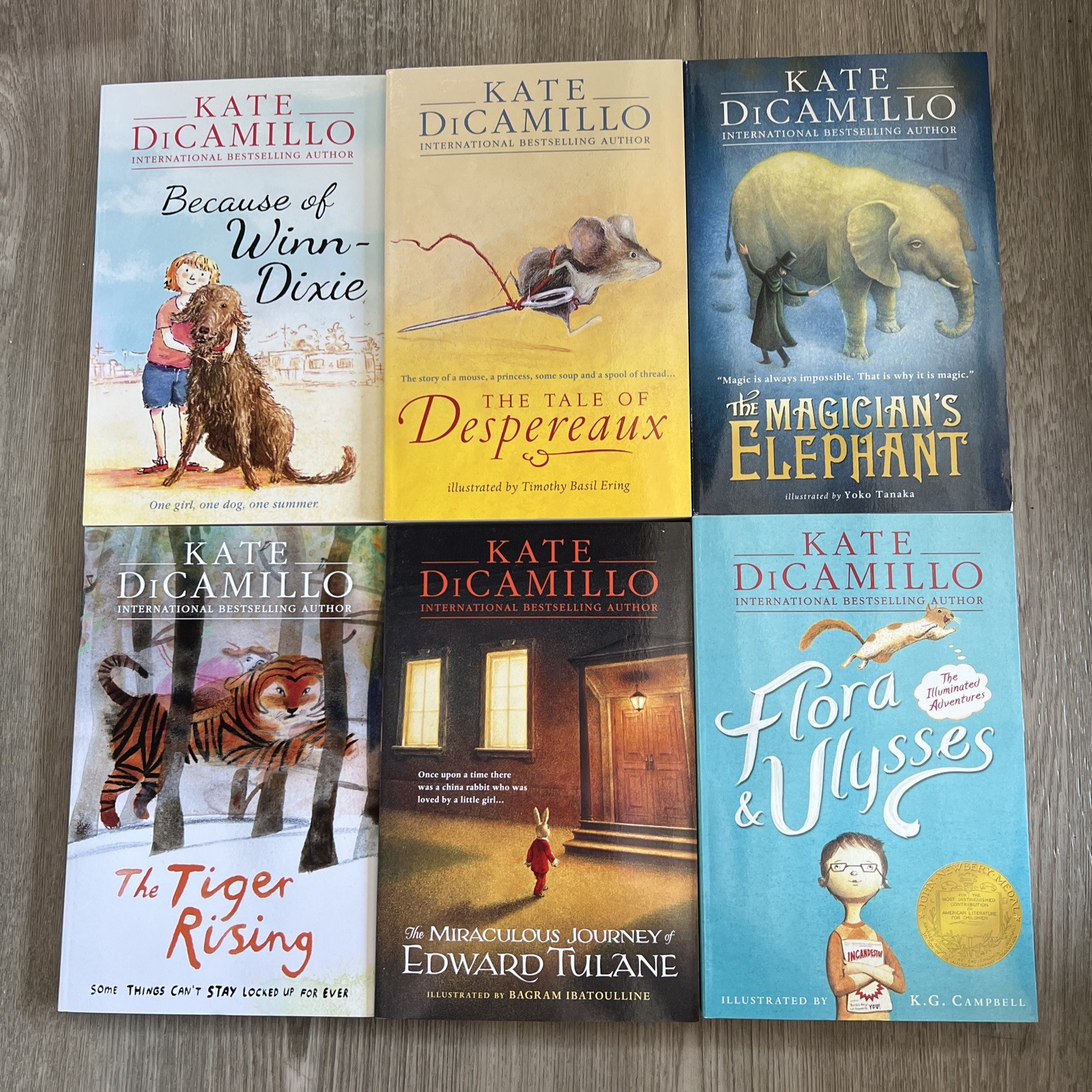 Kate Dicamillo Classic Six Books Box Collection Set by Kate DiCamillo