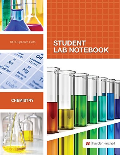 Student Lab Notebook: 100 Top Bound duplicate pages by Hayden-McNeil