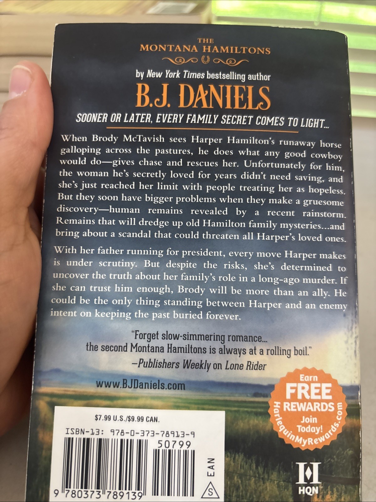 Lot of 10 – B.J. Daniels – Romantic Suspense – Paperbacks – FREE SHIPPING