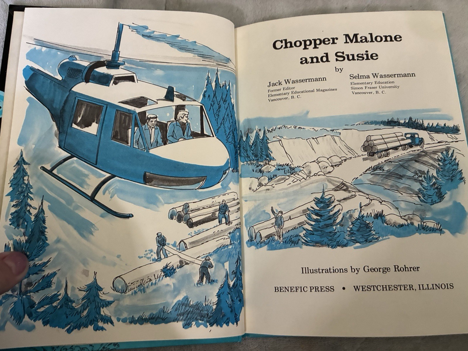 Chopper Malone And Susie by Jack Wassermann 1976