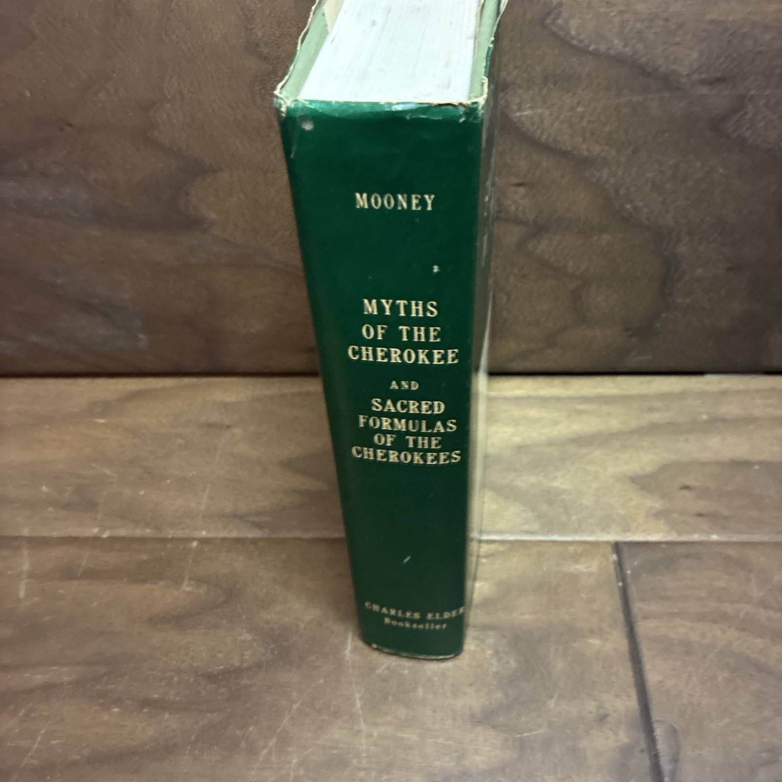 Myths of The Cherokee and Sacred Formulas of The Cherokees by James Mooney 1982