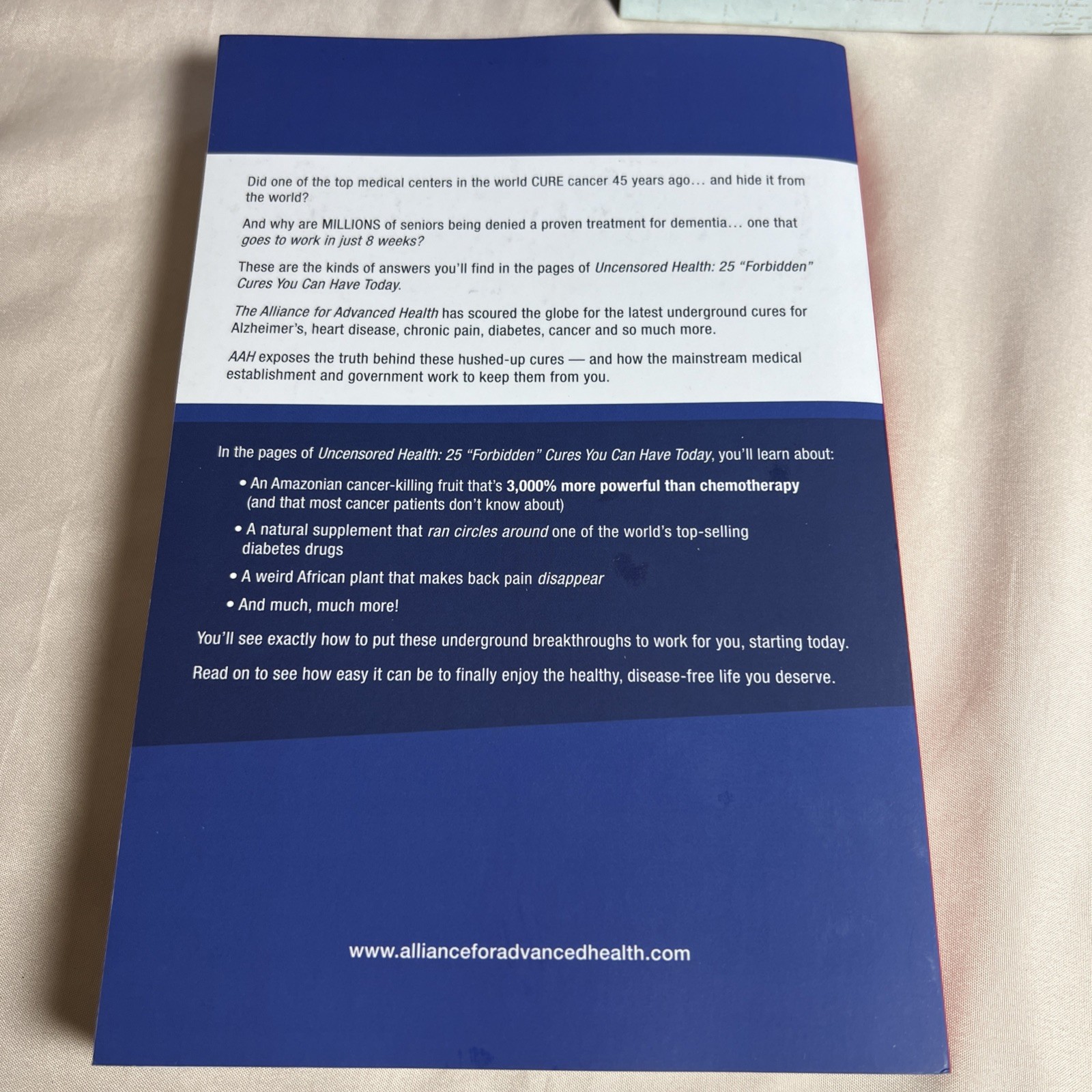 Uncensored Health 25 “Forbidden” Cures You Can Have Today Paperback
