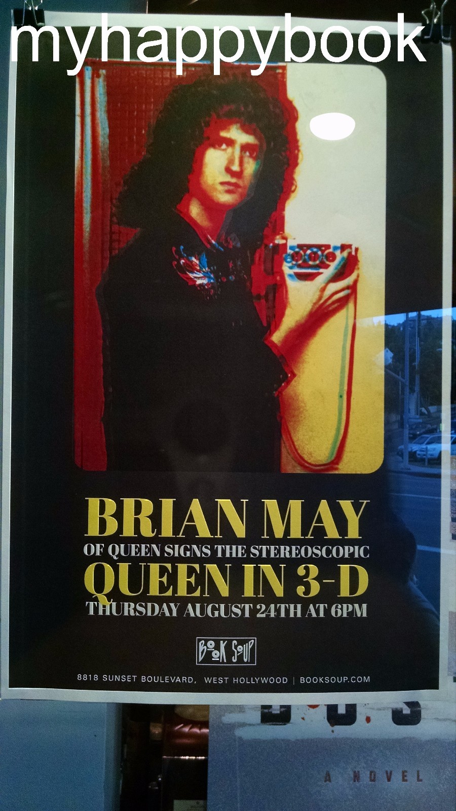 SIGNED Queen in 3D book set autographed by Brian May, with event photos, new
