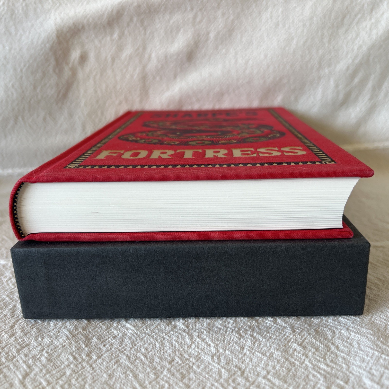 SHARPE’S FORTRESS Bernard Cornwell SLIPCASED Hardcover 1st Edition Folio Society
