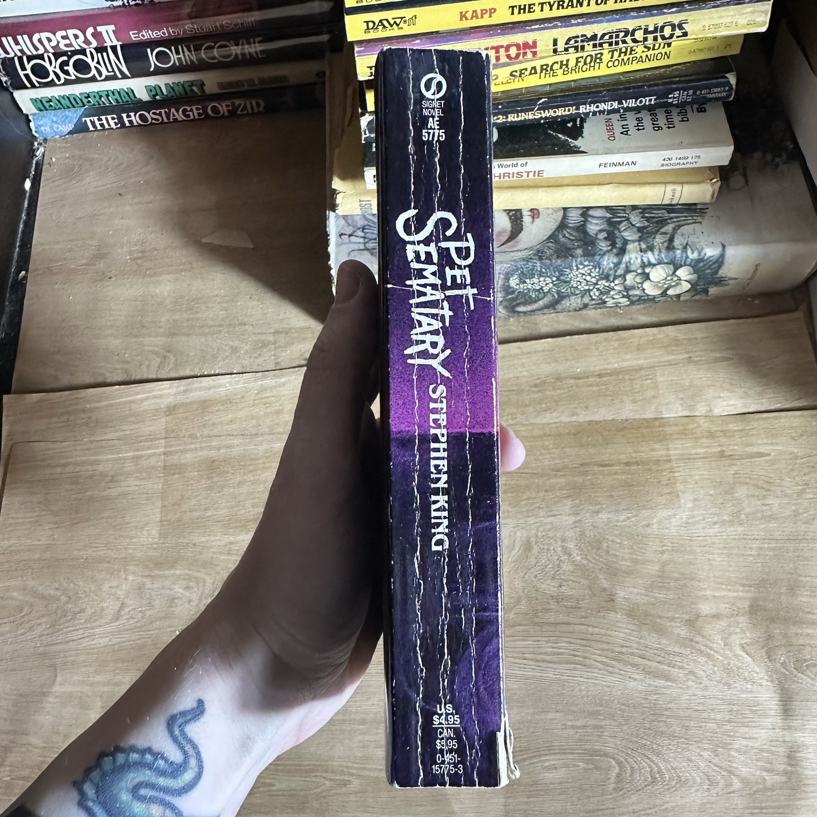 Pet Sematary Stephen King Signet Mass Market Paperback MMPB Book Horror Classic