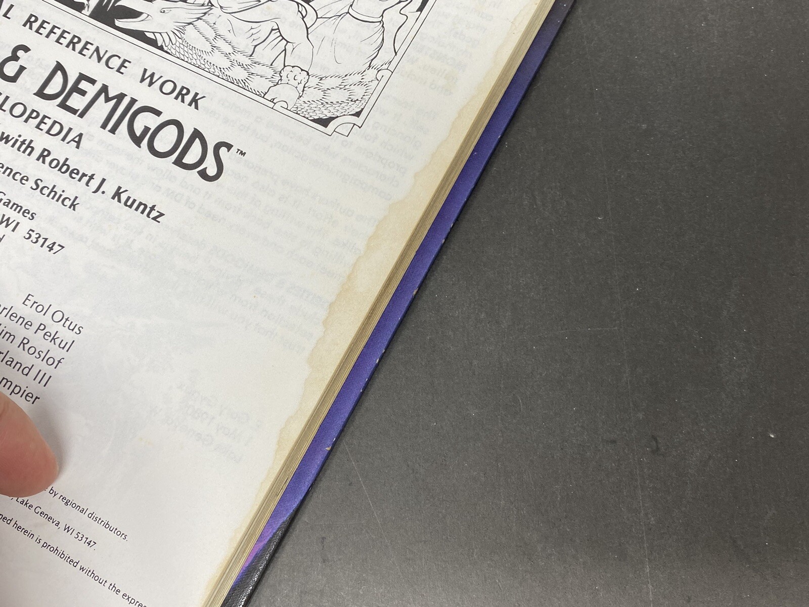 Rare! Advanced Dungeons & Dragons Deities & Demigods TSR 1980