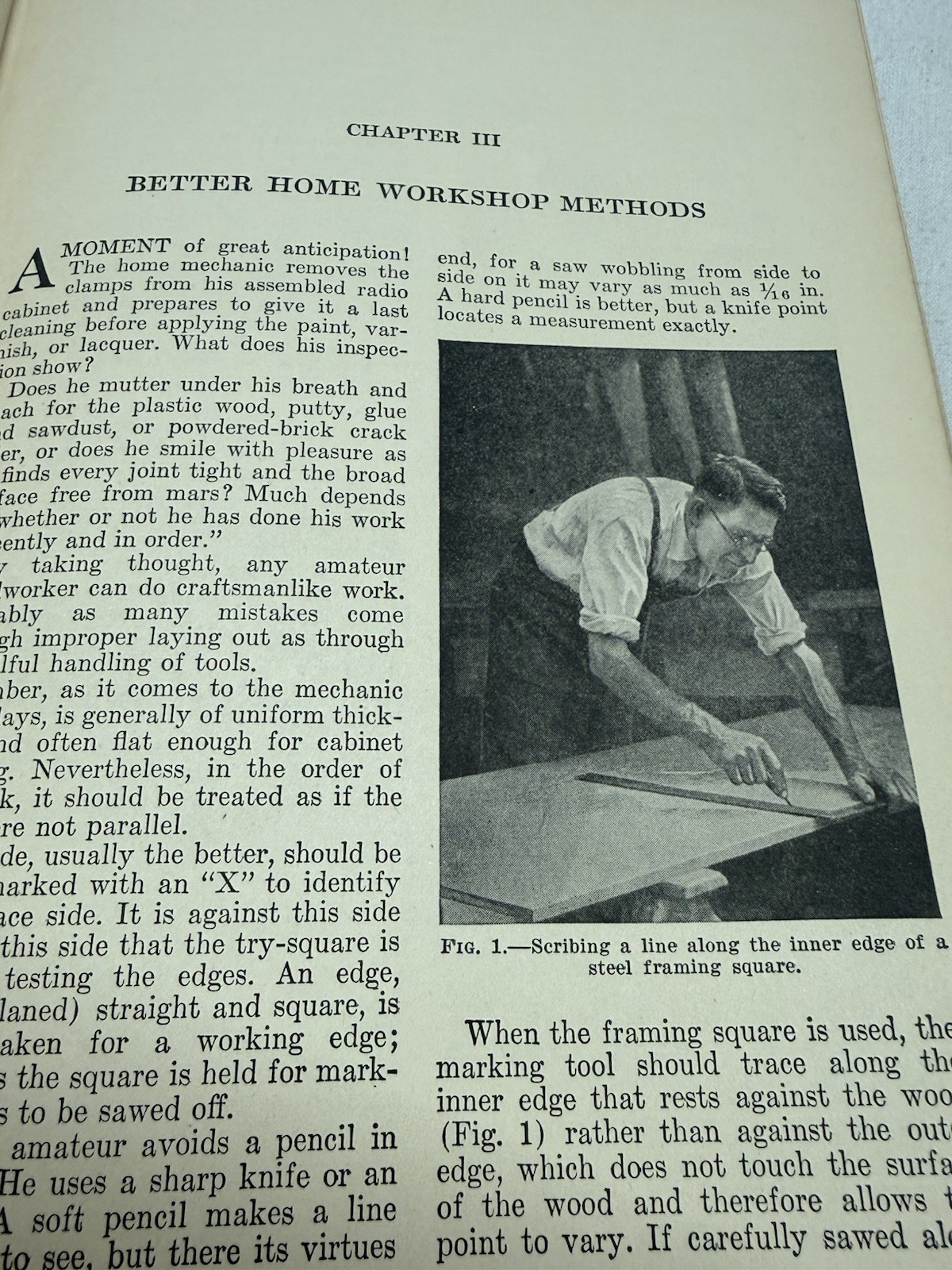 THE HOME WORKSHOP MANUAL by Arthur Wakeling – 1938 Hardcover Popular Science