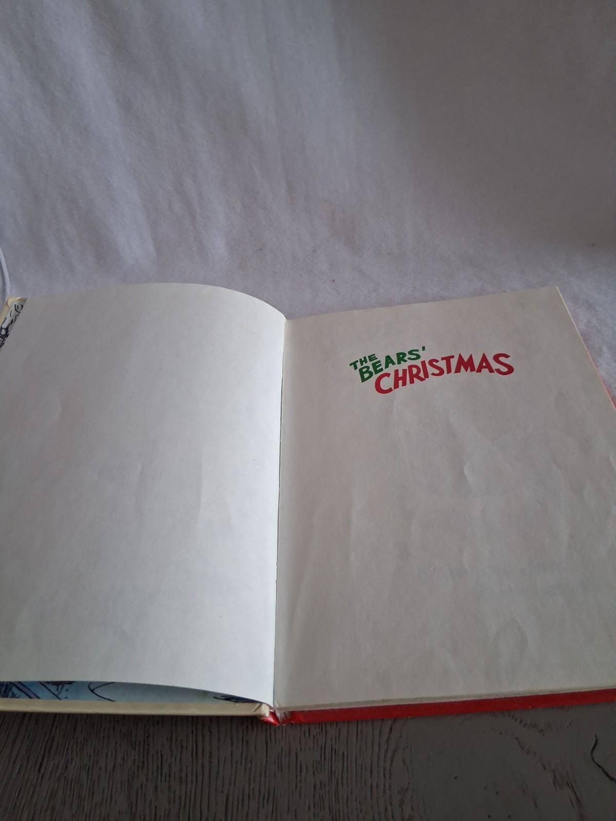 Vintage 1970 1st Edition “THE BEARS CHRISTMAS” by Stan & Jan Berenstain