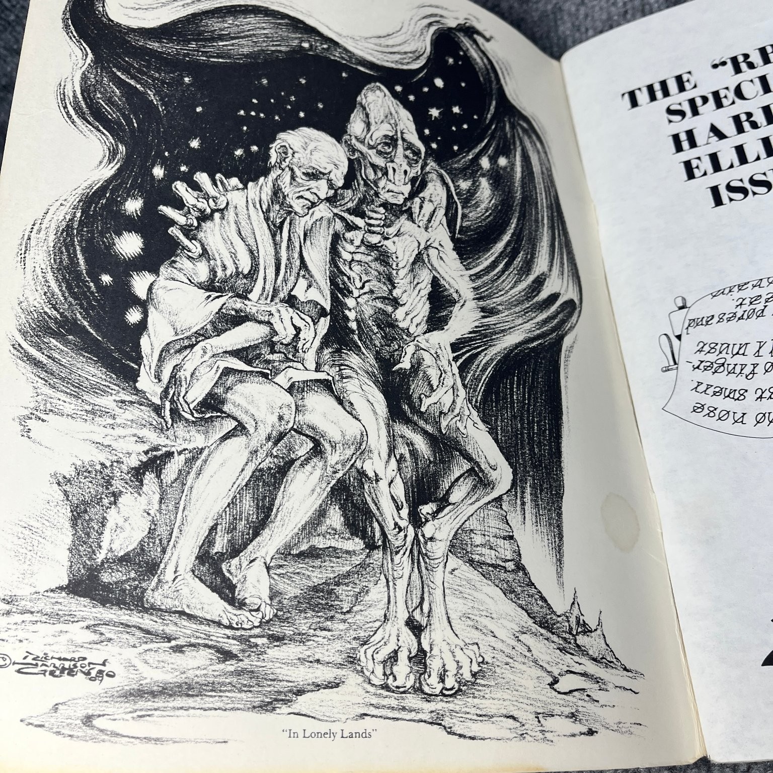 RBCC 151 Harlan Ellison Special Issue 1980 Fanzine Sci-Fi Comics Art