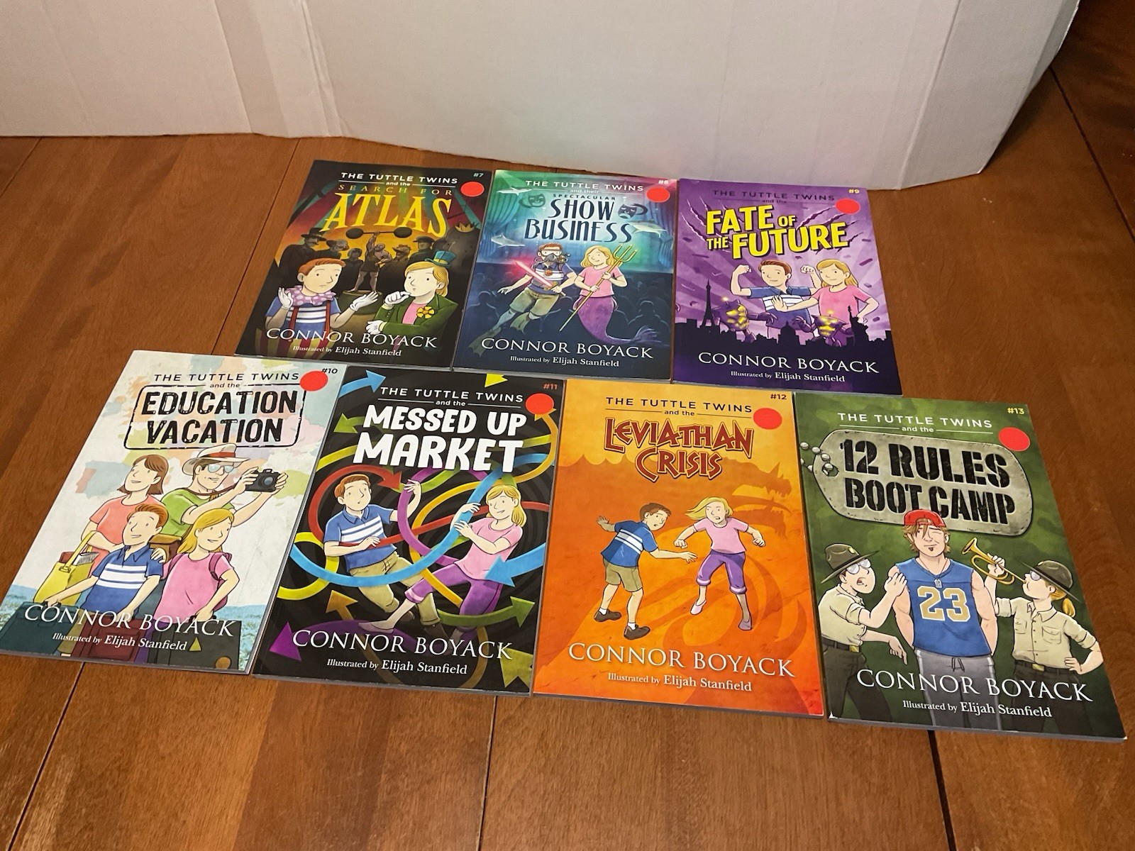 Lot THE TUTTLE TWINS Paperback Books 1-13 Connor Boyack History Libertas Press