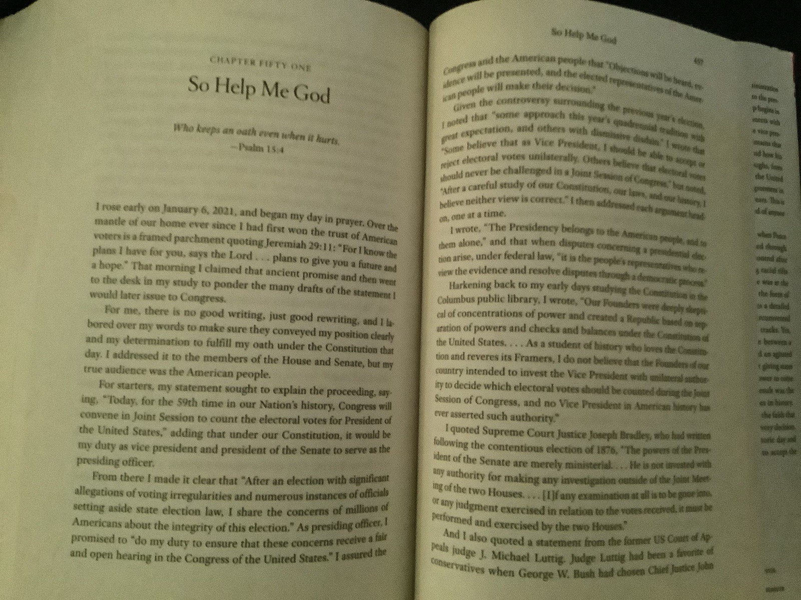 So Help Me God by Mike Pence (2022, Hardcover)
