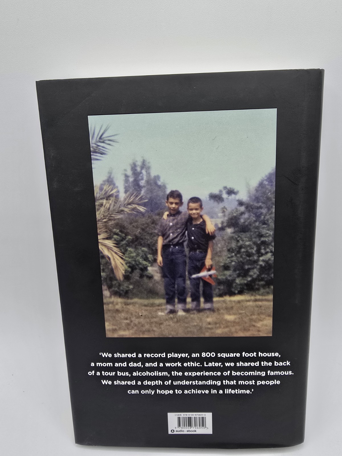 Alex Van Halen SIGNED BOOK Brothers FIRST EDITION Hardcover With Error Ooops