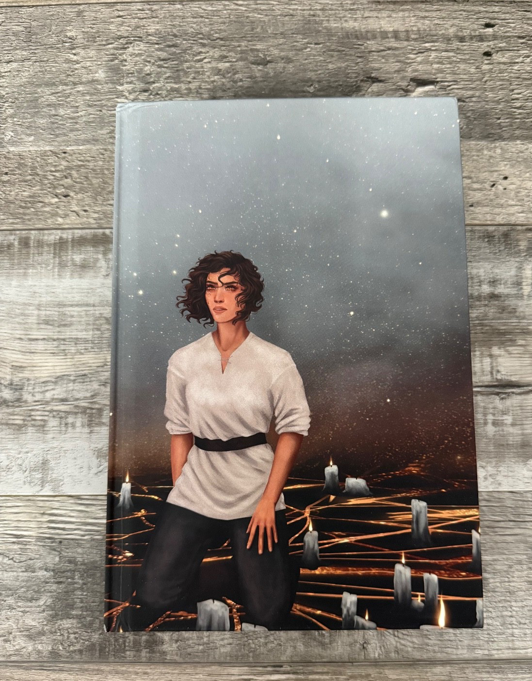 SIGNED Out Of Print KISSED BY THE GODS Caty Rogan INDIE HARDCOVER Self Published