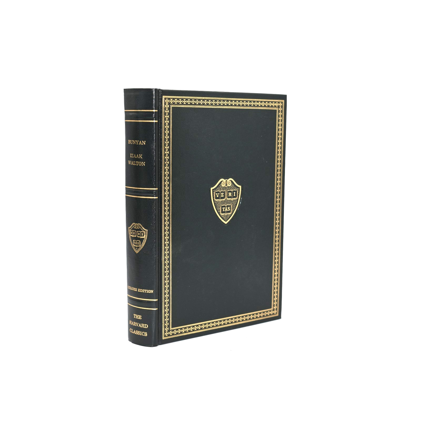Harvard Classics Deluxe HC Books Virgil Bunyan Izaak Walton Aesop Grimm lot of 4