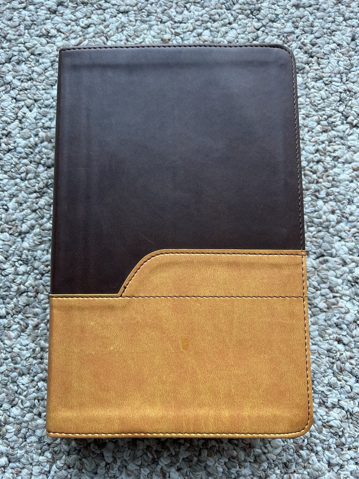 ⭐️Zondervan NIV Large Print Bible-Holy Bible-Leathersoft-Italian Duotone-READ⭐️