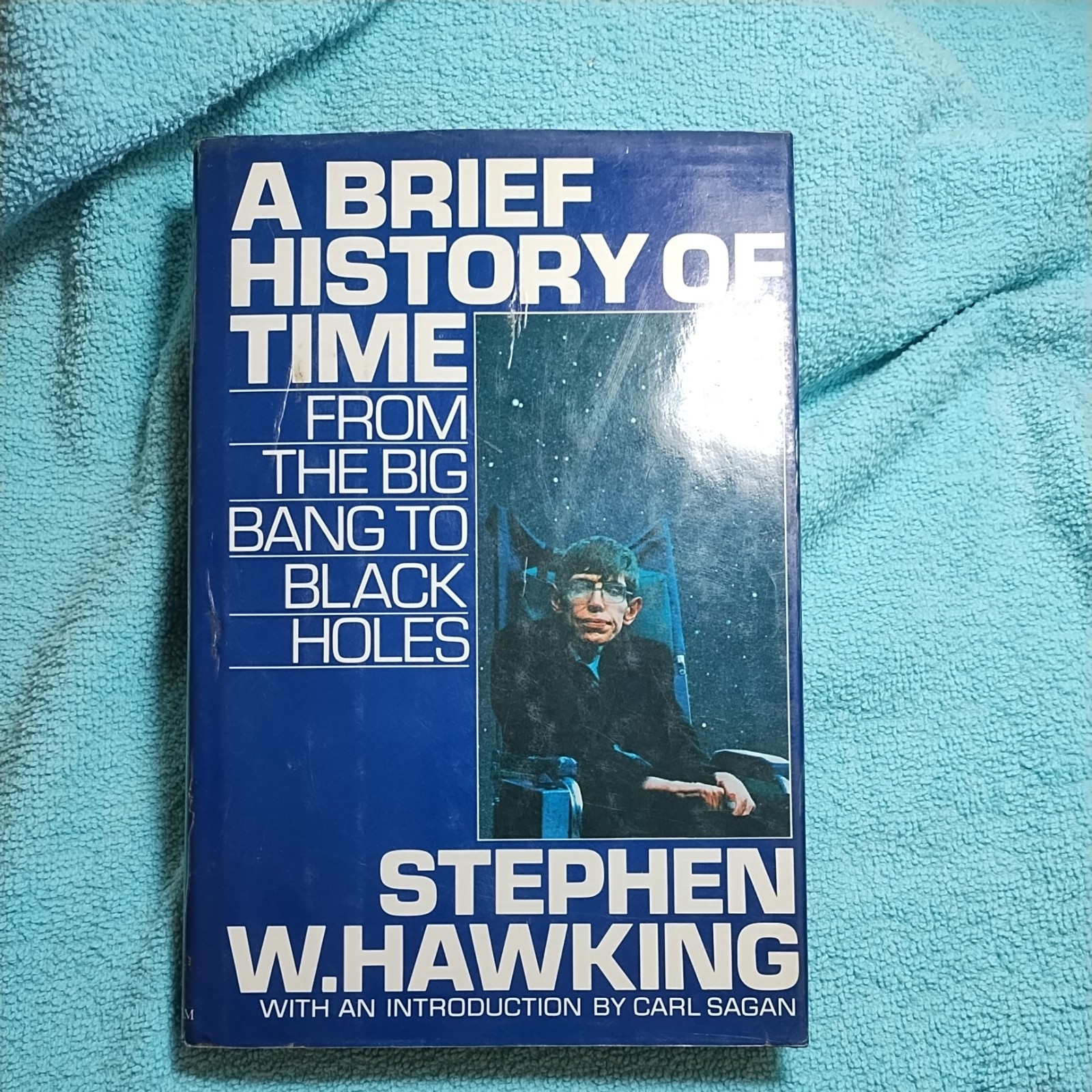 A Brief History of Time, by Stephen Hawking (1988) – 1st U.S./1st