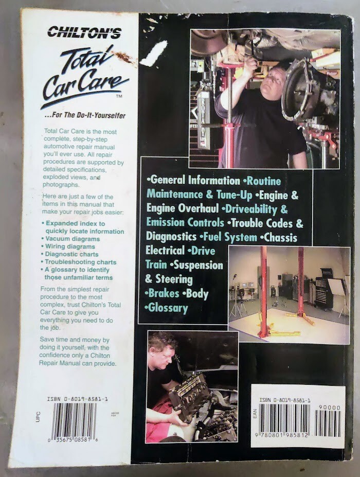 Chilton’s Repair Manual 8581 Mazda 323/626/929/GLC/MX-6/RX-7 1978 – 1989 46800