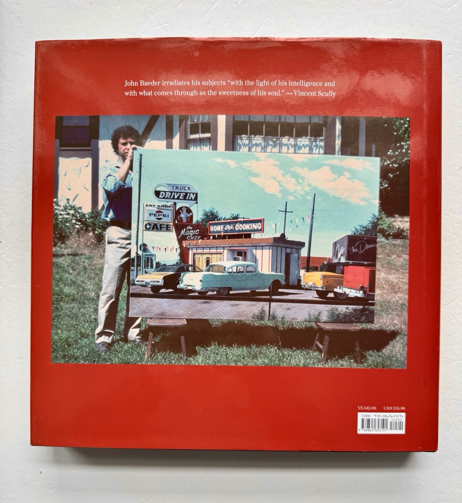 John Baeder’s Road Well Taken 2015 by Jay Williams HC DJ Not ex-library