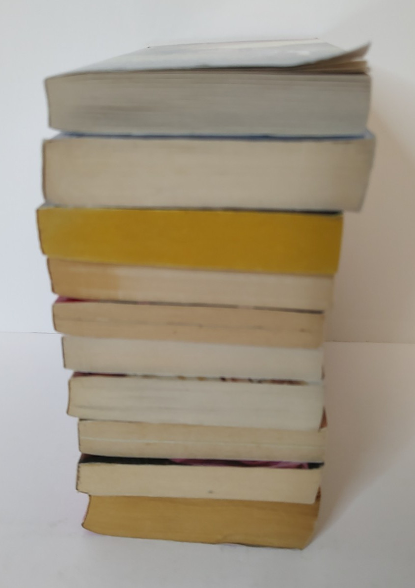 Romance Mixed Authors Lot/10 Paperback Novels