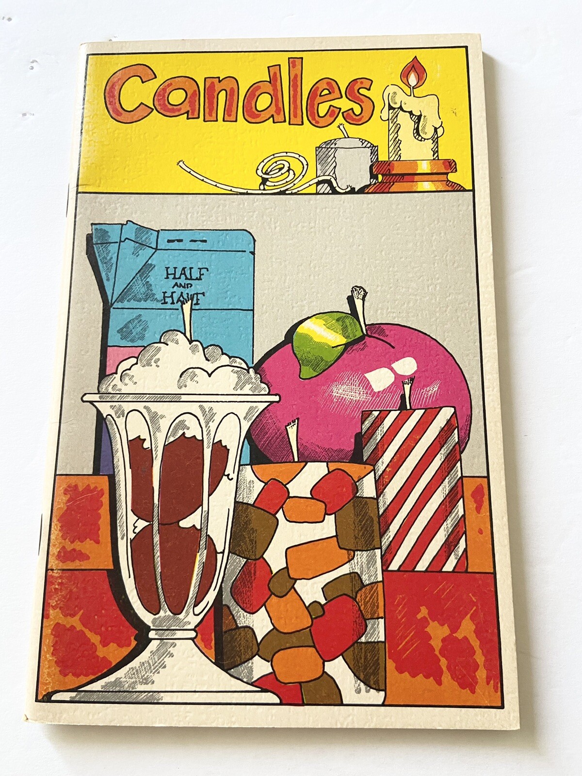 Vintage Paperback Candles 1973 By Potpourri Press Gladys McConnell