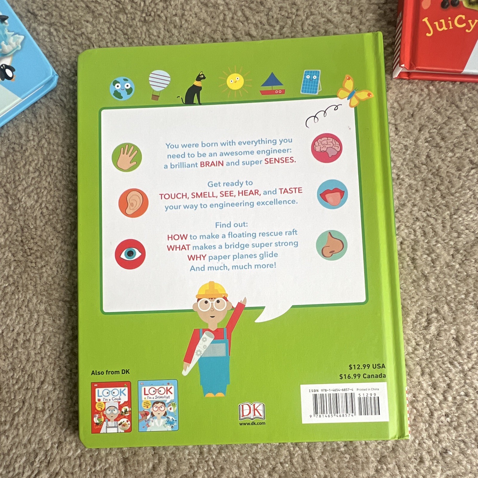 DK LOOK! STEM Bundle – I’m a Scientist, I’m a Cook & I’m an Engineer HC Ages 4-8