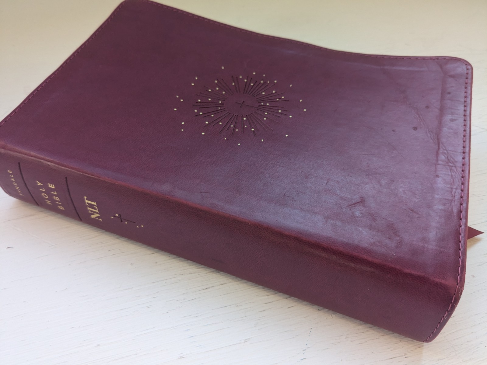 NLT Personal Size Giant Print Filament Bible Tyndale – Imitation Leather