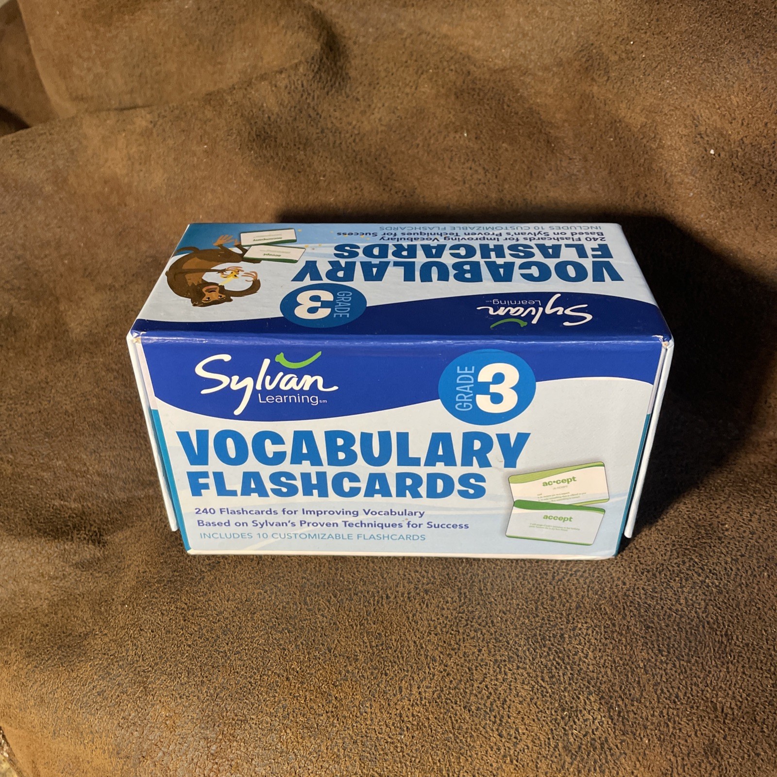 Sylvan Learning Grade 3 Vocabulary Flashcards 240 Cards