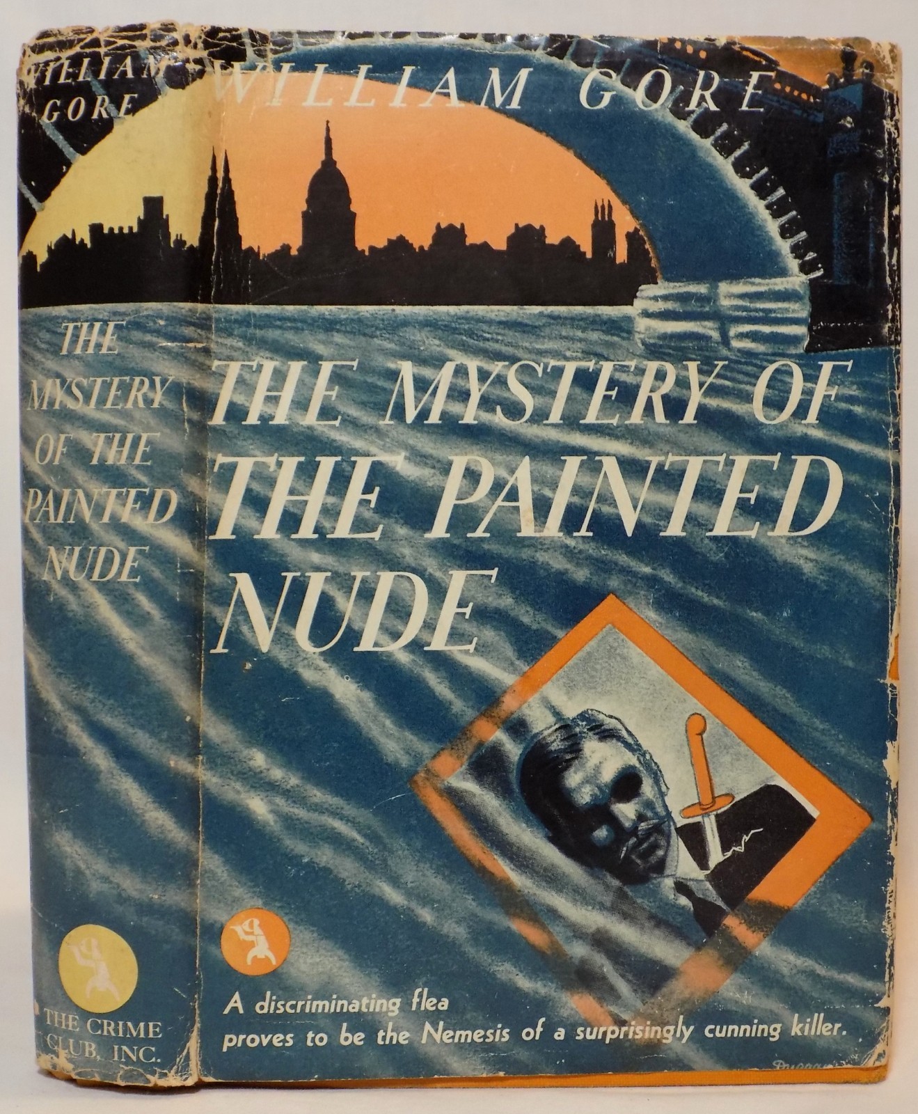 The Mystery of the Painted Nude (Murder Most Artistic) by William Gore, 1938 1st