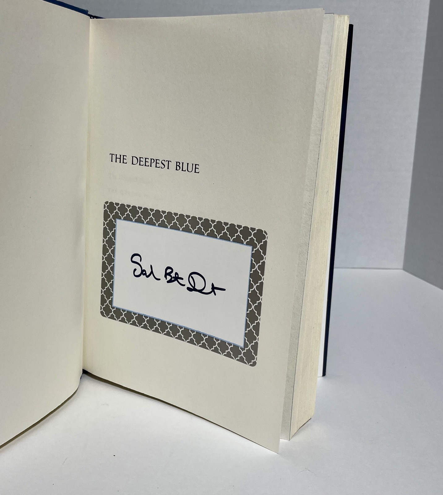 Deepest Blue: Tales of Renthia by Sarah Beth Durst: 2019 Hardcover SIGNED 1st Ed