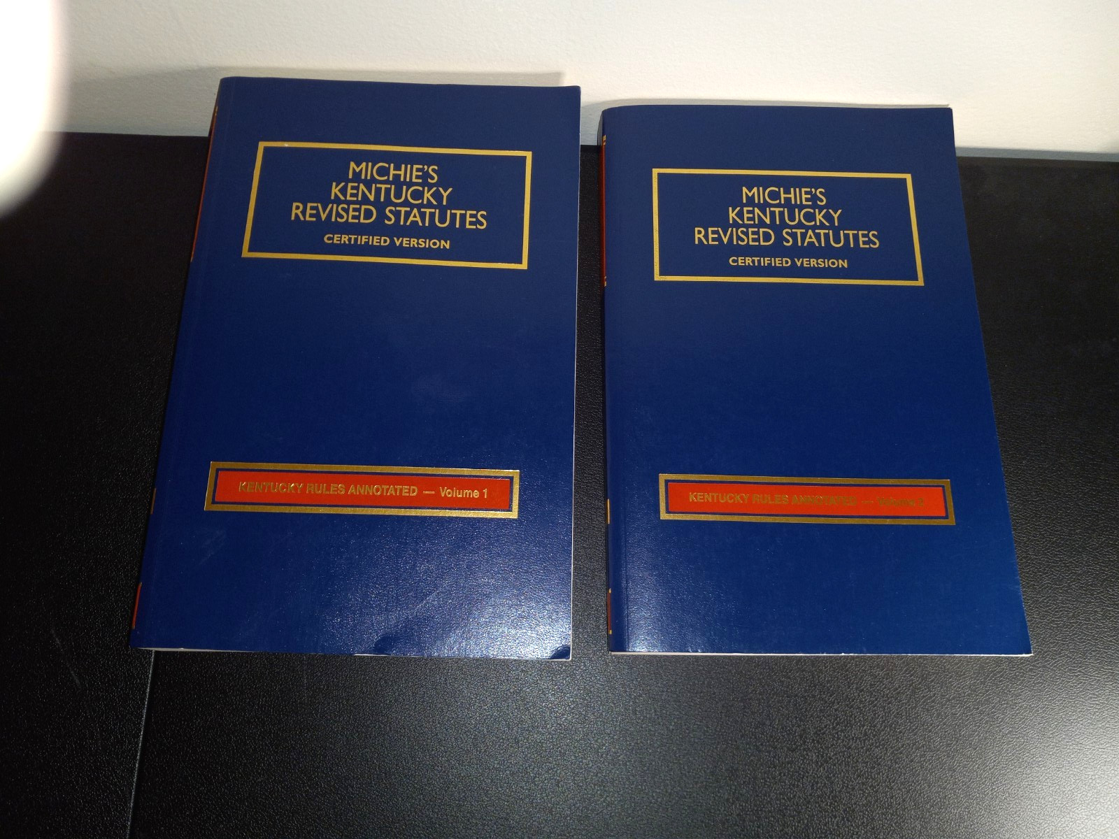 Michie’s Kentucky Revised Statutes Volume 1 & 2 2006 Lexis Nexus Michies Law