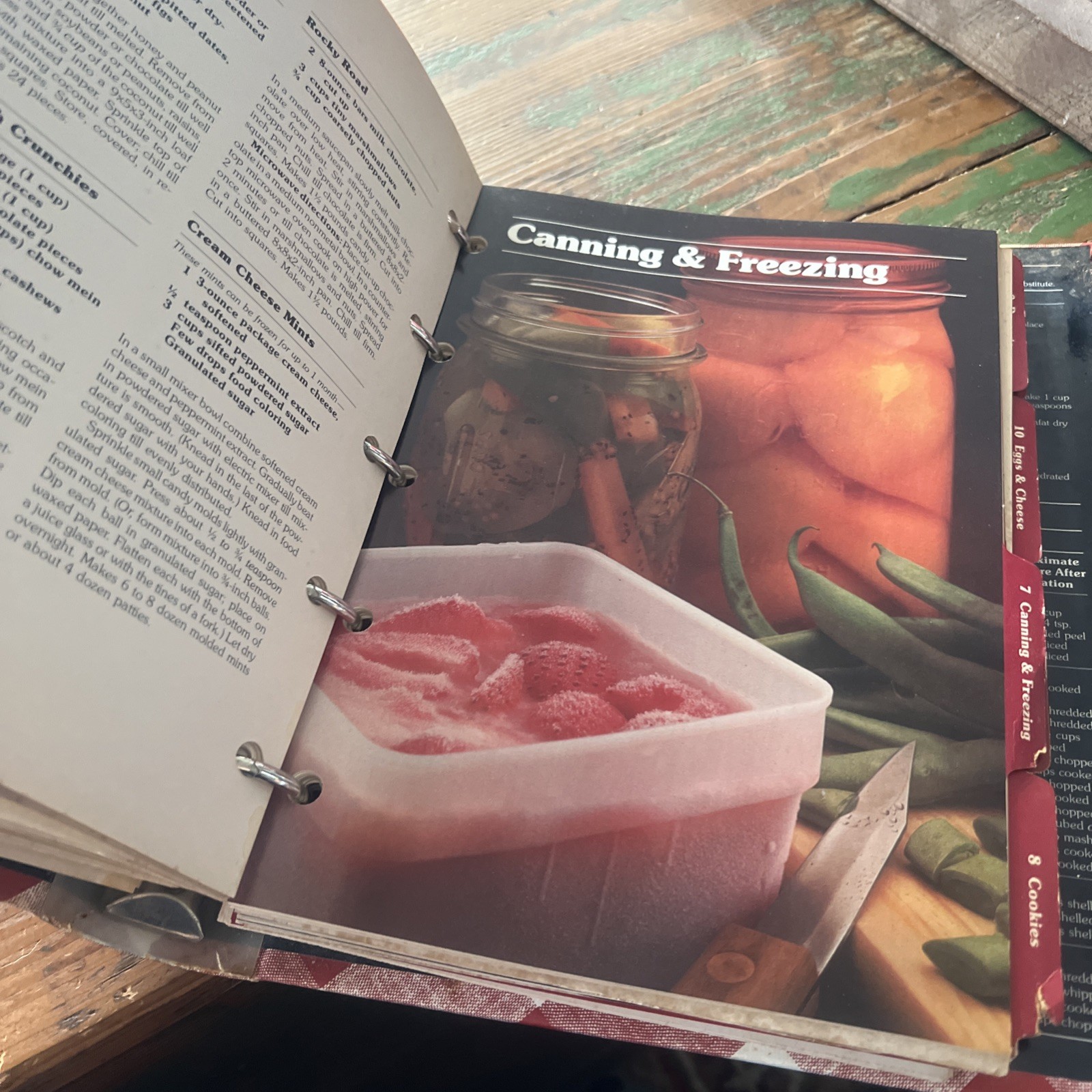 Better Homes and Gardens New Cook Book 1981 Cookbook Red Binder Vintage Read Des