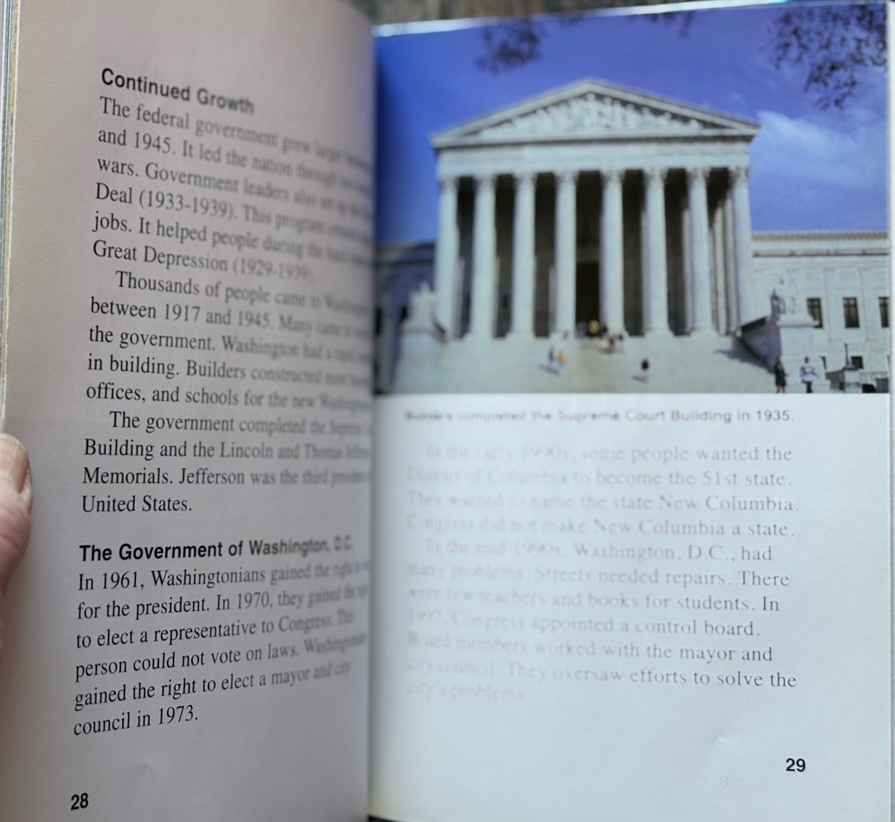 2 Capstone One Nation Books Maryland & Washington DC by Patricia K. Kummer