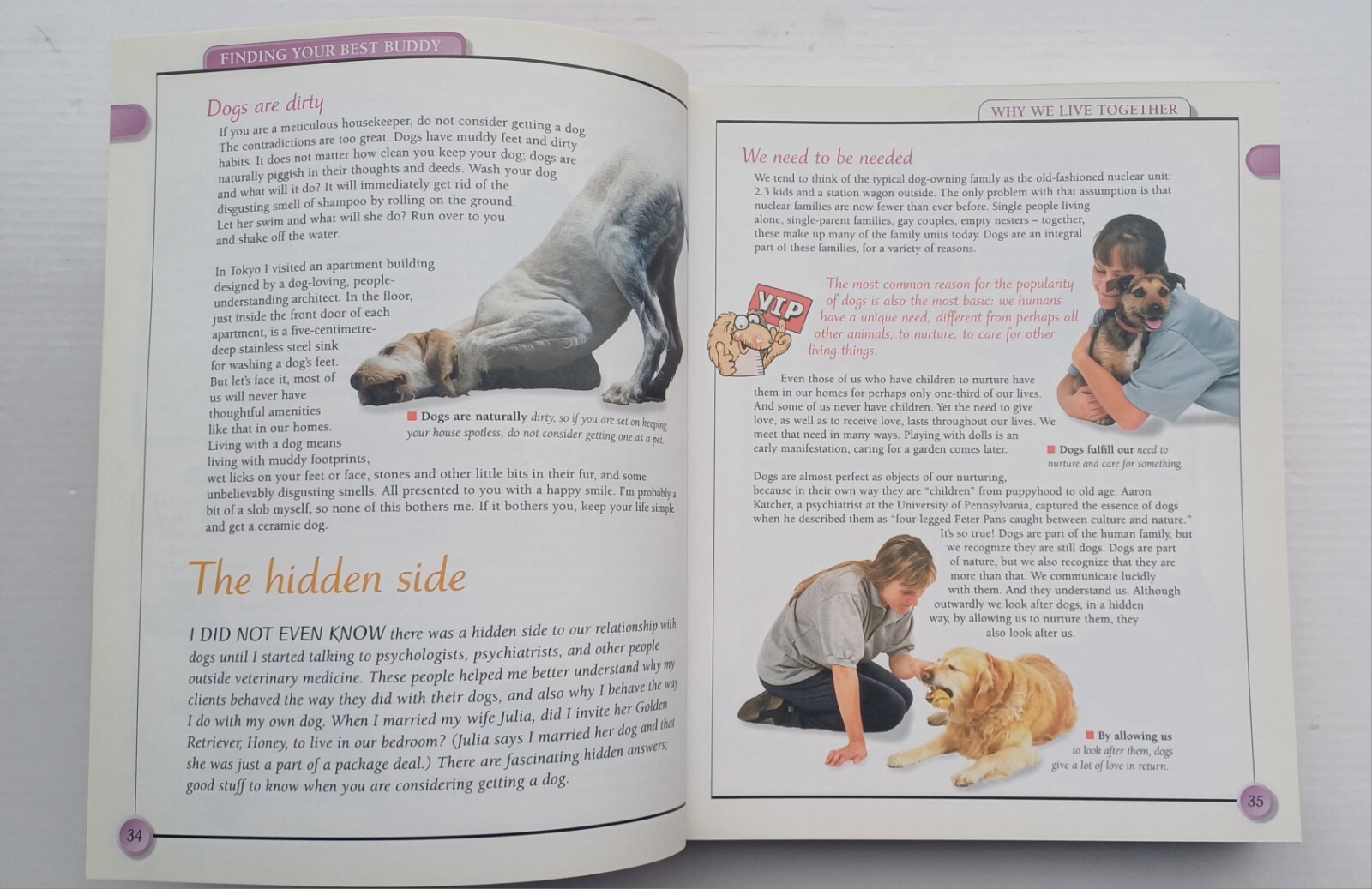 Used Book KISS Guide To Living With A Dog 2001 Paperback 415 Pages Very Good DK
