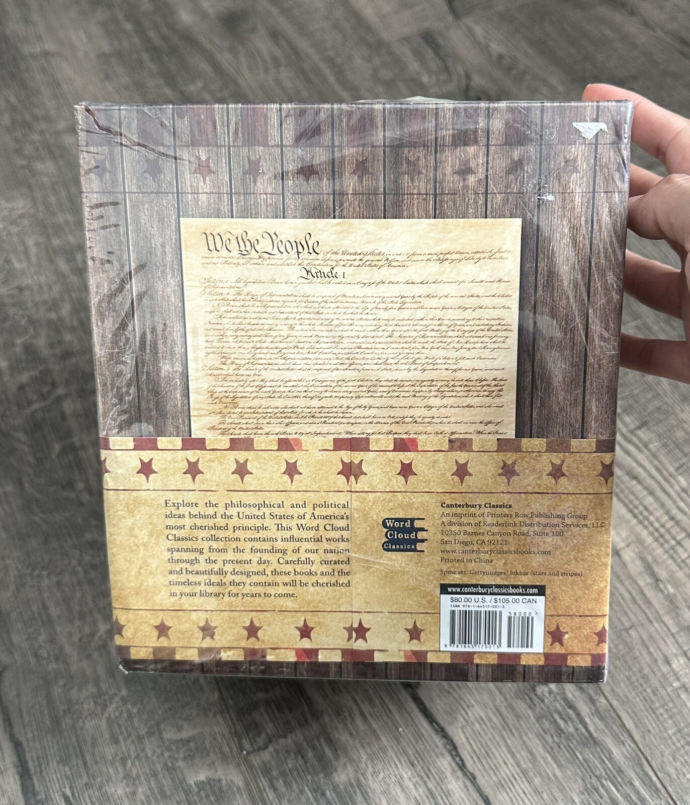 Foundations of Freedom Softcover 6 Book Box Set Faux Leather Constitution