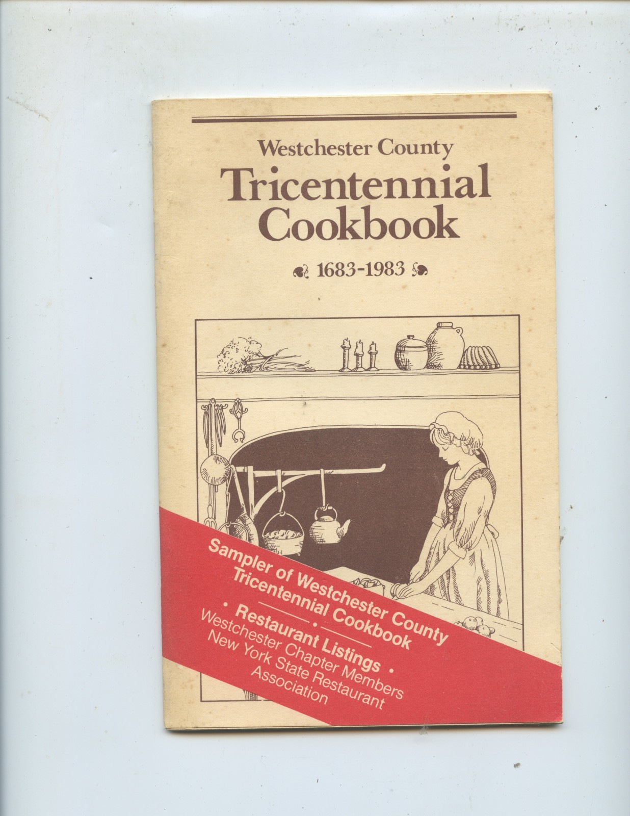 RARE “WESTCHESTER COUNTY TRICENTENNIAL COOKBOOK” SAMPLER (NEW YORK, 35 PAGES)