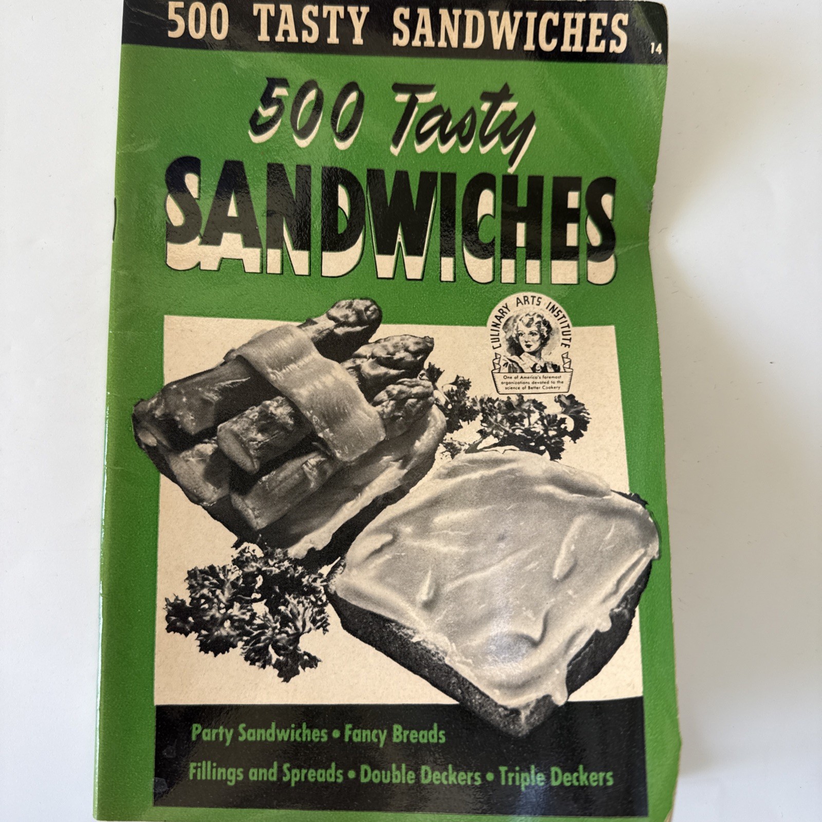 6 Vintage Culinary Arts Institute Chicago Recipe Booklets 1940, 1941, 1942