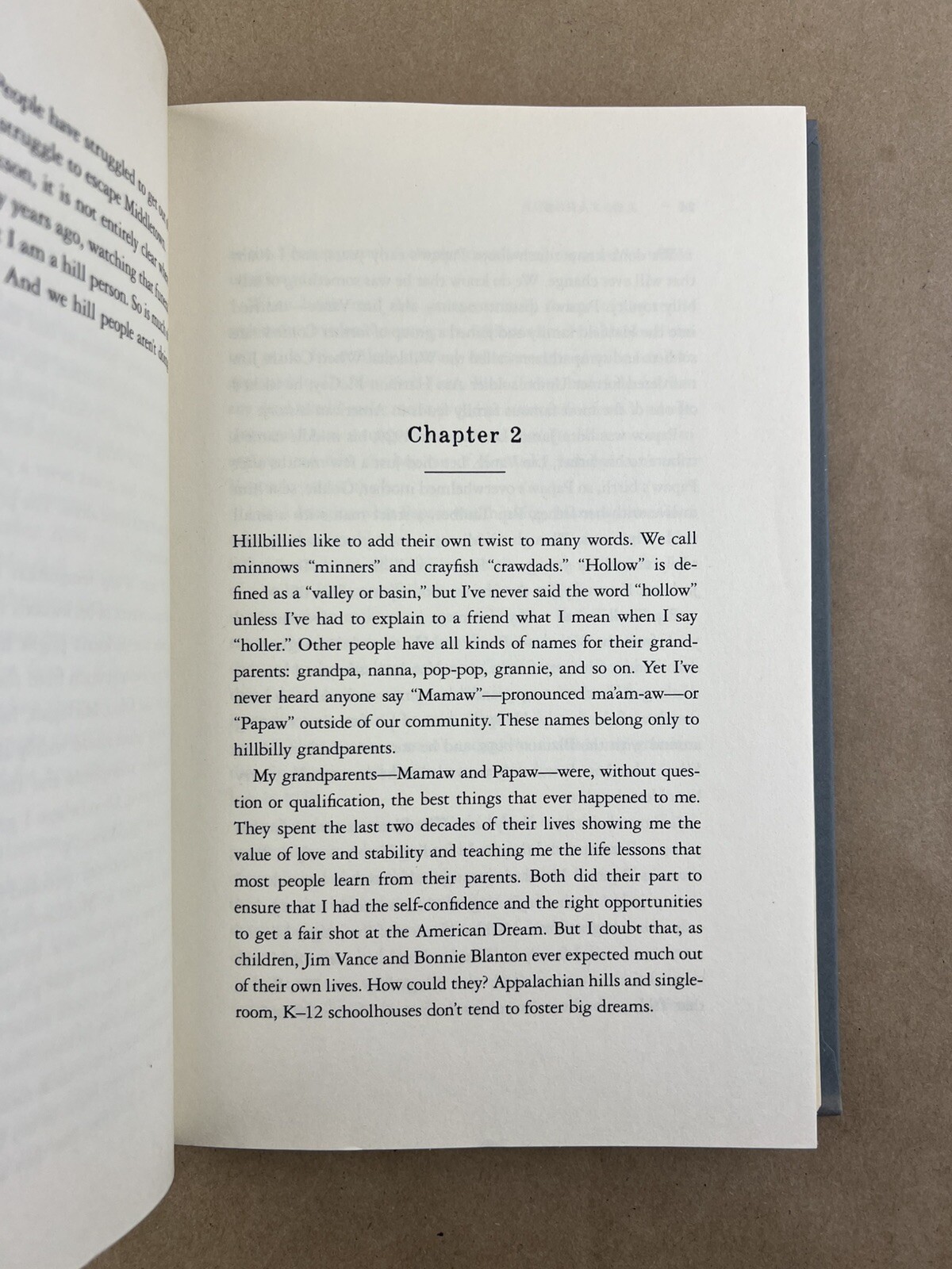 Hillbilly Elegy; J. D. Vance, Harper, 2016, First Edition, Early Printing, HC/DJ