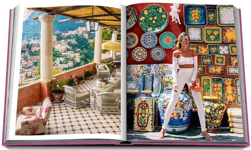 AMALFI COAST ~ NEW ASSOULINE HC – GORGEOUS BOOK ~ UNBELIEVABLE ILLUSTRATIONS