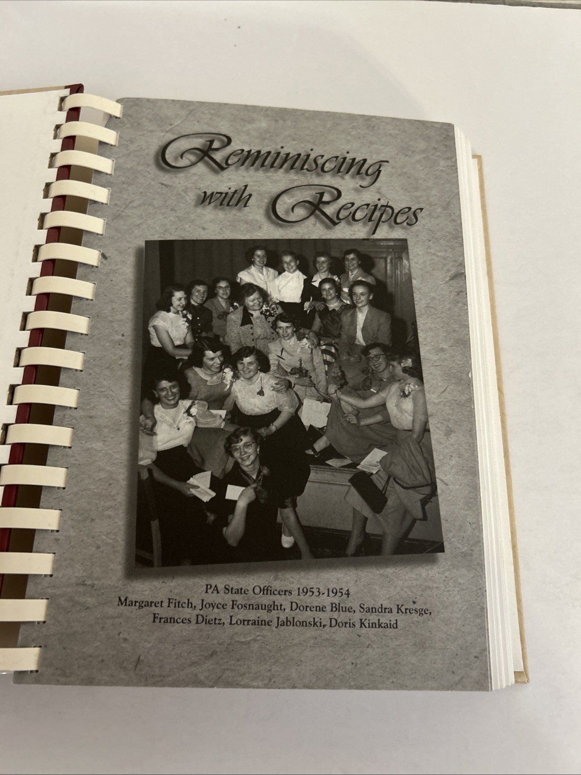 Reminiscing With Recipes: 1953 – 2003, 50 Years of FHA to FCCLA, comb binding