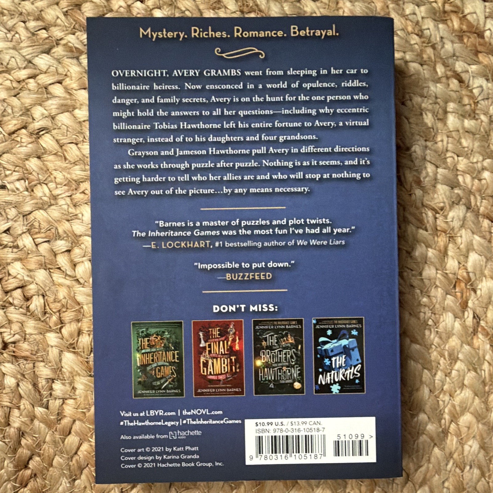 Jennifer Lynn Barnes The Inheritance Games Series 4-Book Box Set Trade PB