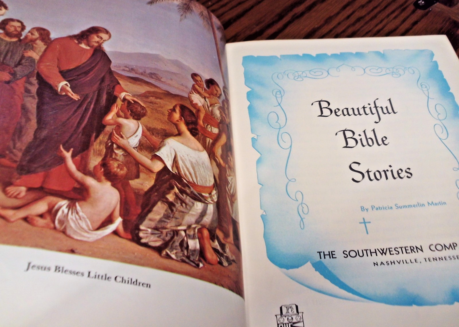 Beautiful Bible Stories 1964 The Southwestern Company-Beautifully Illustrated V4
