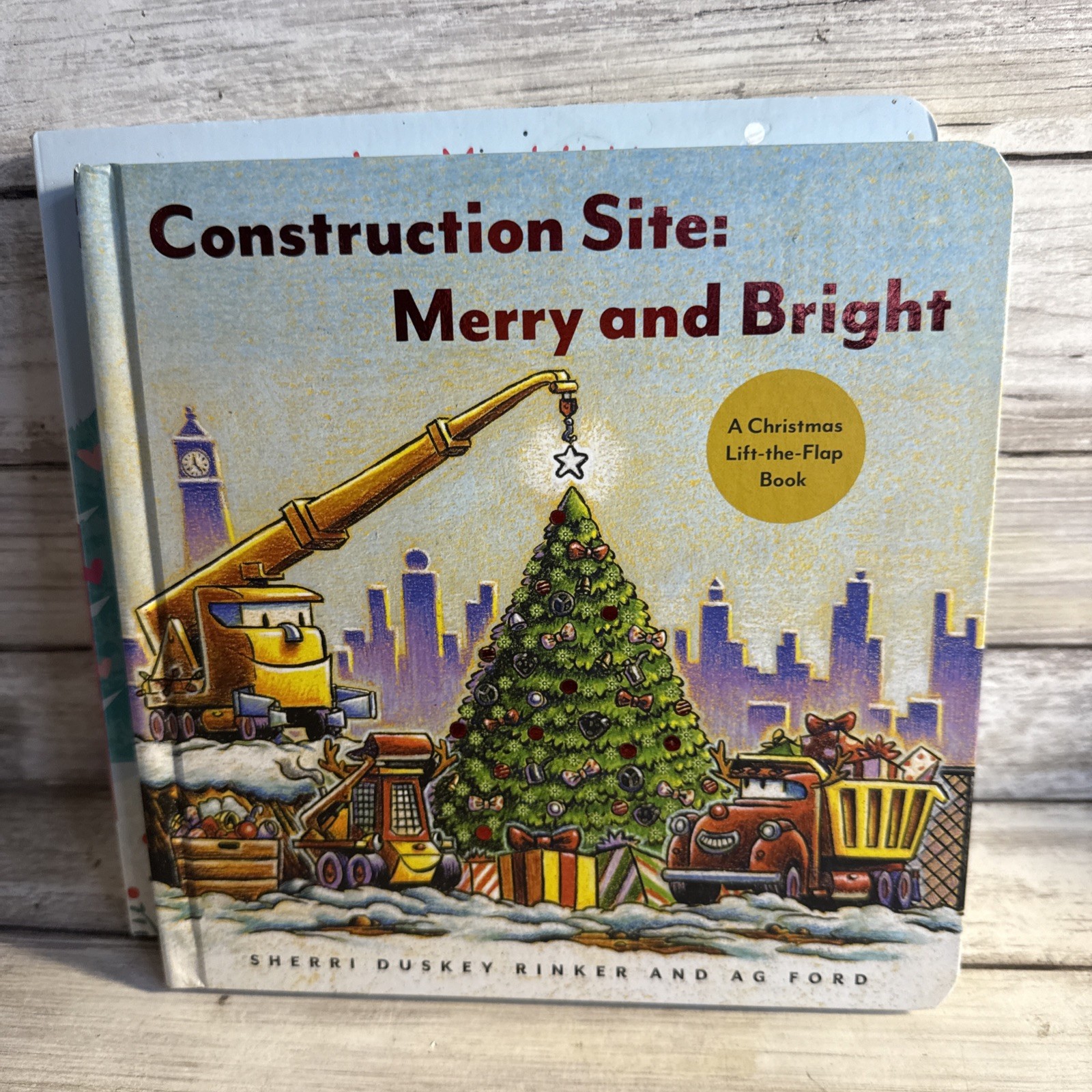 NEW! Lot Of 3 Christmas Touch Feel Experience Books Tow Truck Joe, + 2 More