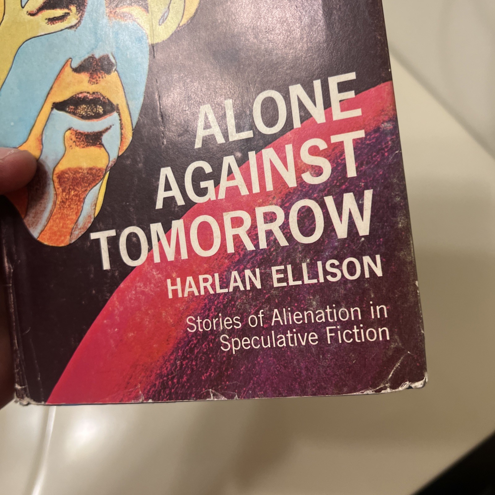 Alone Against Tomorrow by Harlan Ellison HB DJ 1971 Book Club Edition