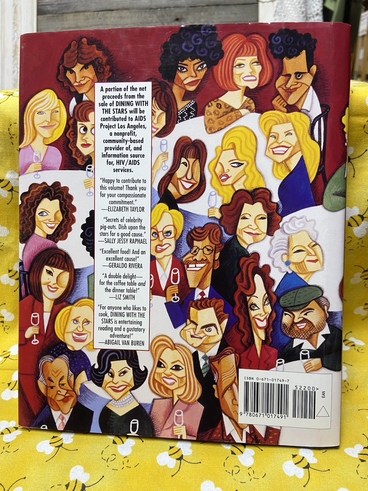 Dining with the Stars -A Taste of the Best Paul Kent Dorn 1998 Cookbook Hardback