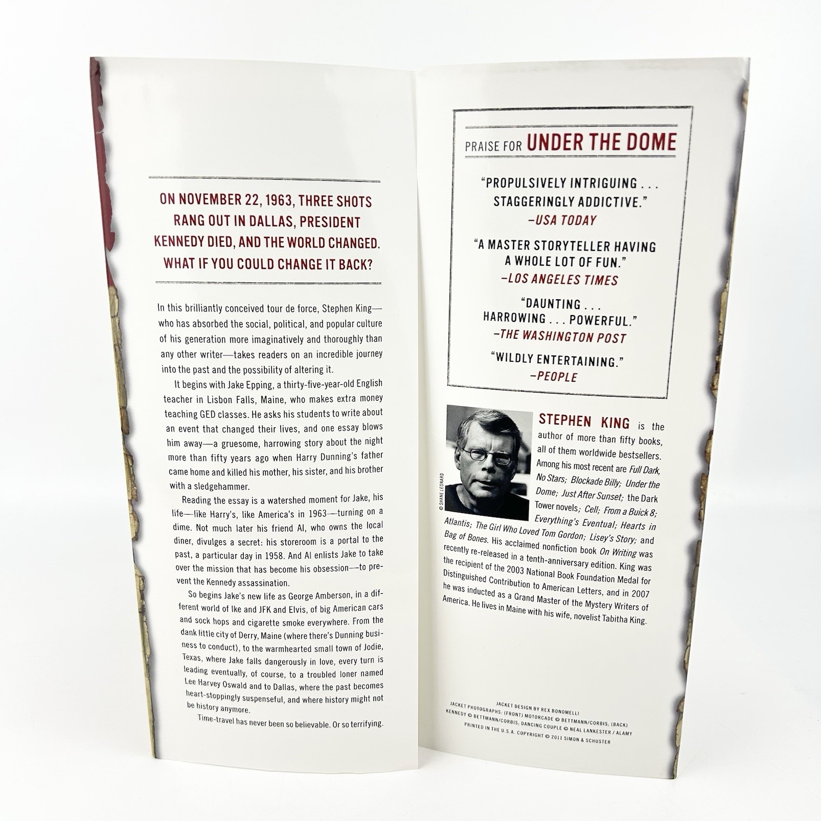 11/22/63 Stephen King BCE Book Club Edition Collectors Quality